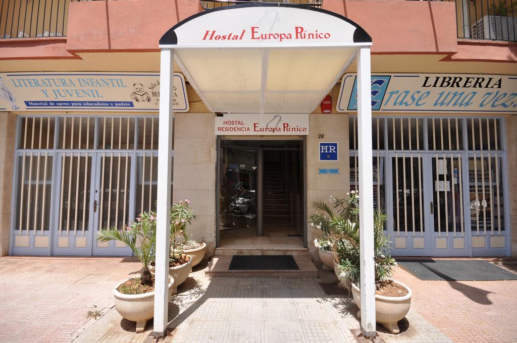 Hostal Residencia Europa Punico Ибица Экстерьер фото